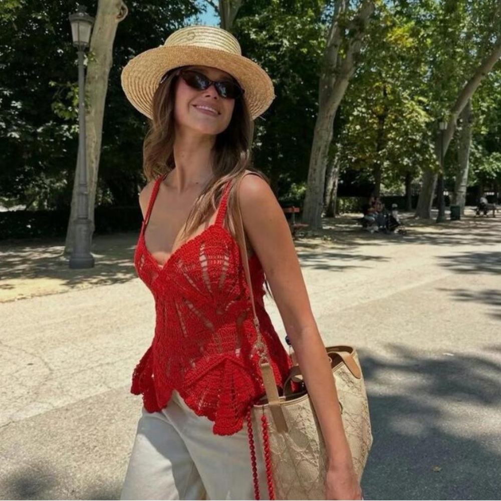 Zara Crochet Top
